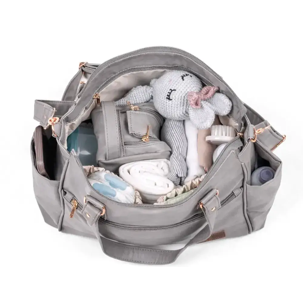 Kit Maternidade 8 Peças Corah Cinza - Miniatura 4
