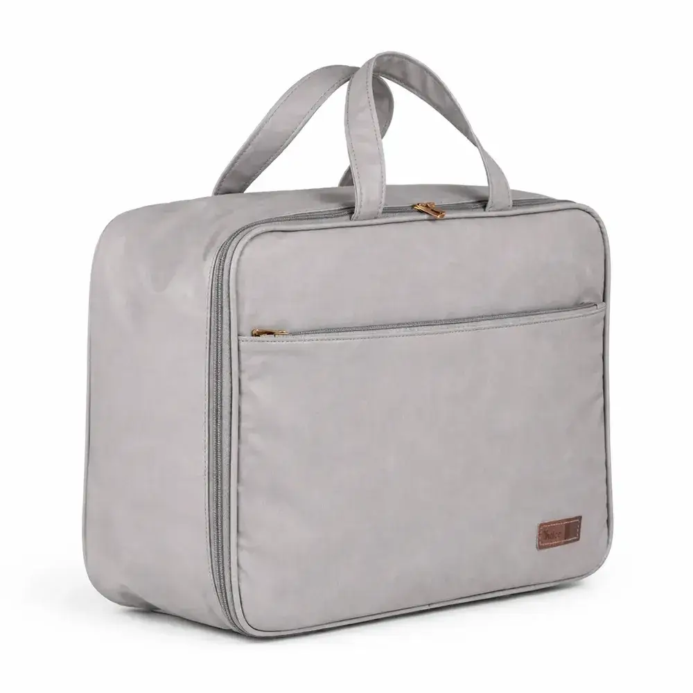 Kit Maternidade Bolsa e Mala Corah Cinza - Miniatura 6