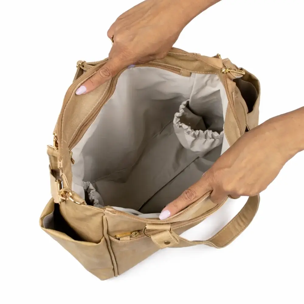 Bolsa Mochila Maternidade 2 em 1 Corah Cru - Miniatura 3