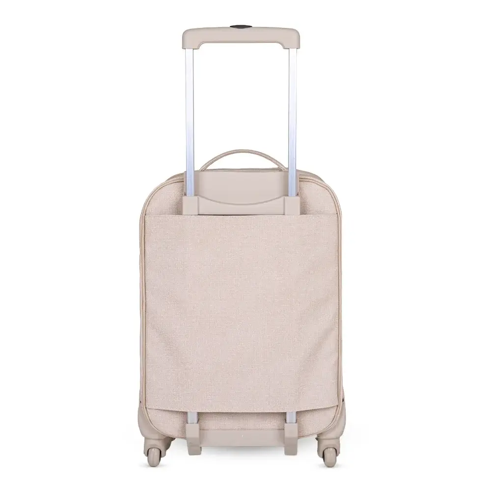 Kit Mochila e Mala de Rodinhas Lebaby Nude - Miniatura 2