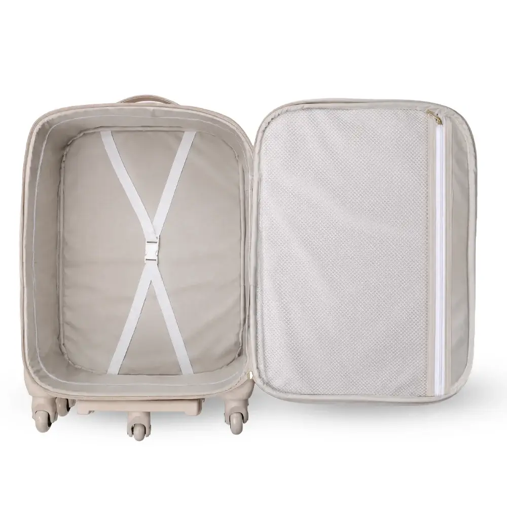 Mala de Maternidade de Rodinhas Lebaby Nude - Miniatura 4