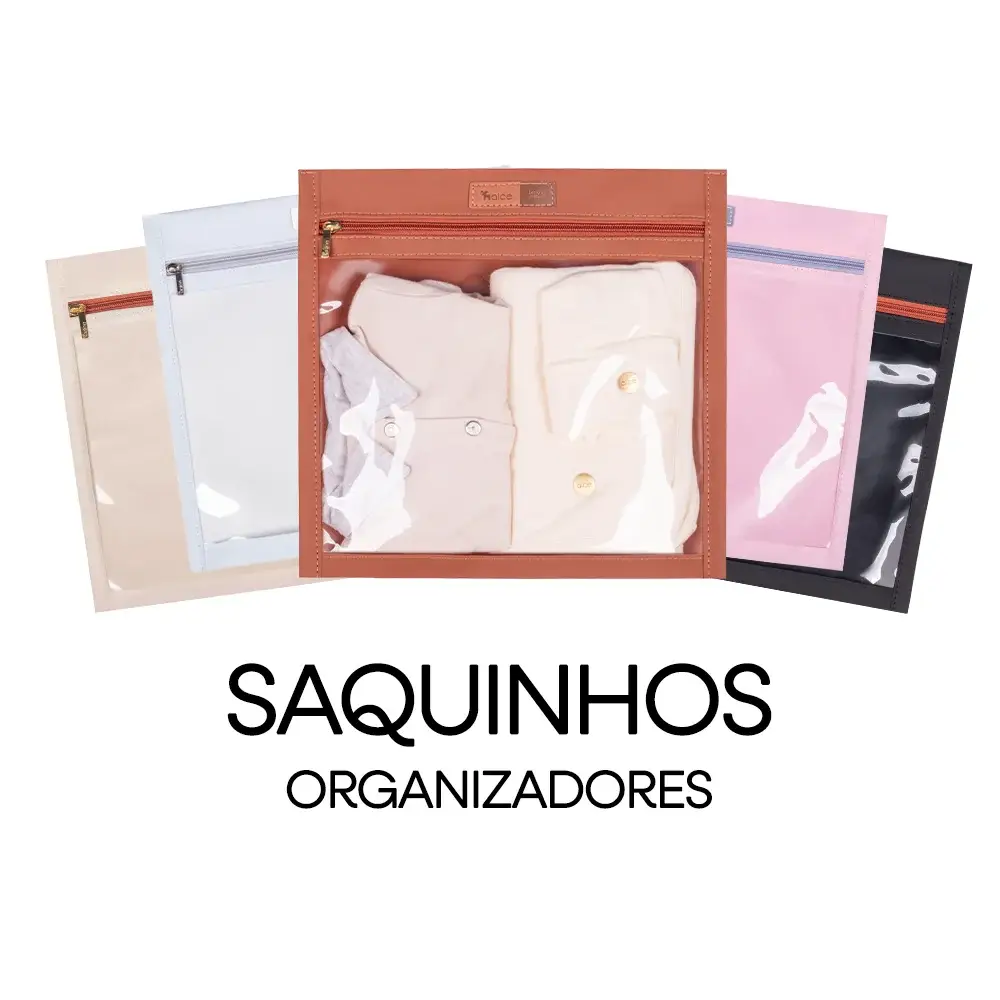 Organizador de Bolsa e Mala Cores Sortidas - Foto 1