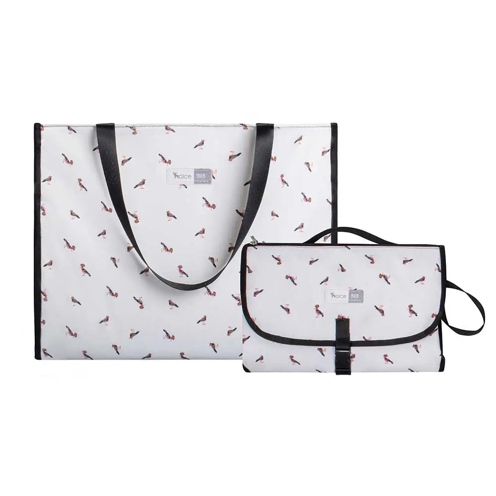 Kit Bolsa Maternidade Alce Bag e Trocador Portátil Passarinho - Foto 1