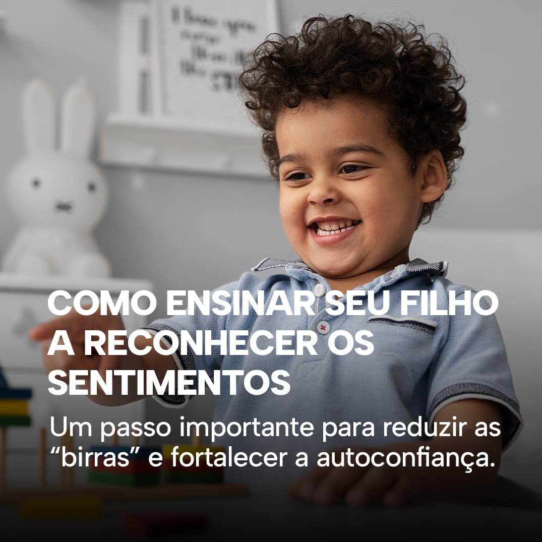 Como ensinar meu filho a nomear e reconhecer sentimentos