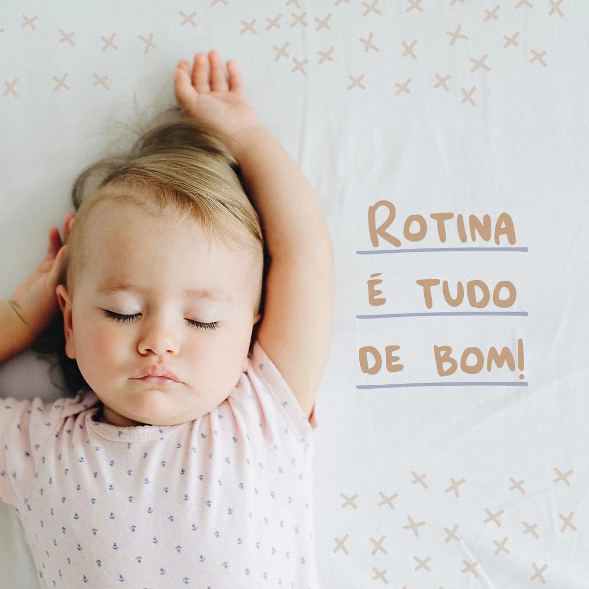 Rotina para o sono do bebê é tudo de bom