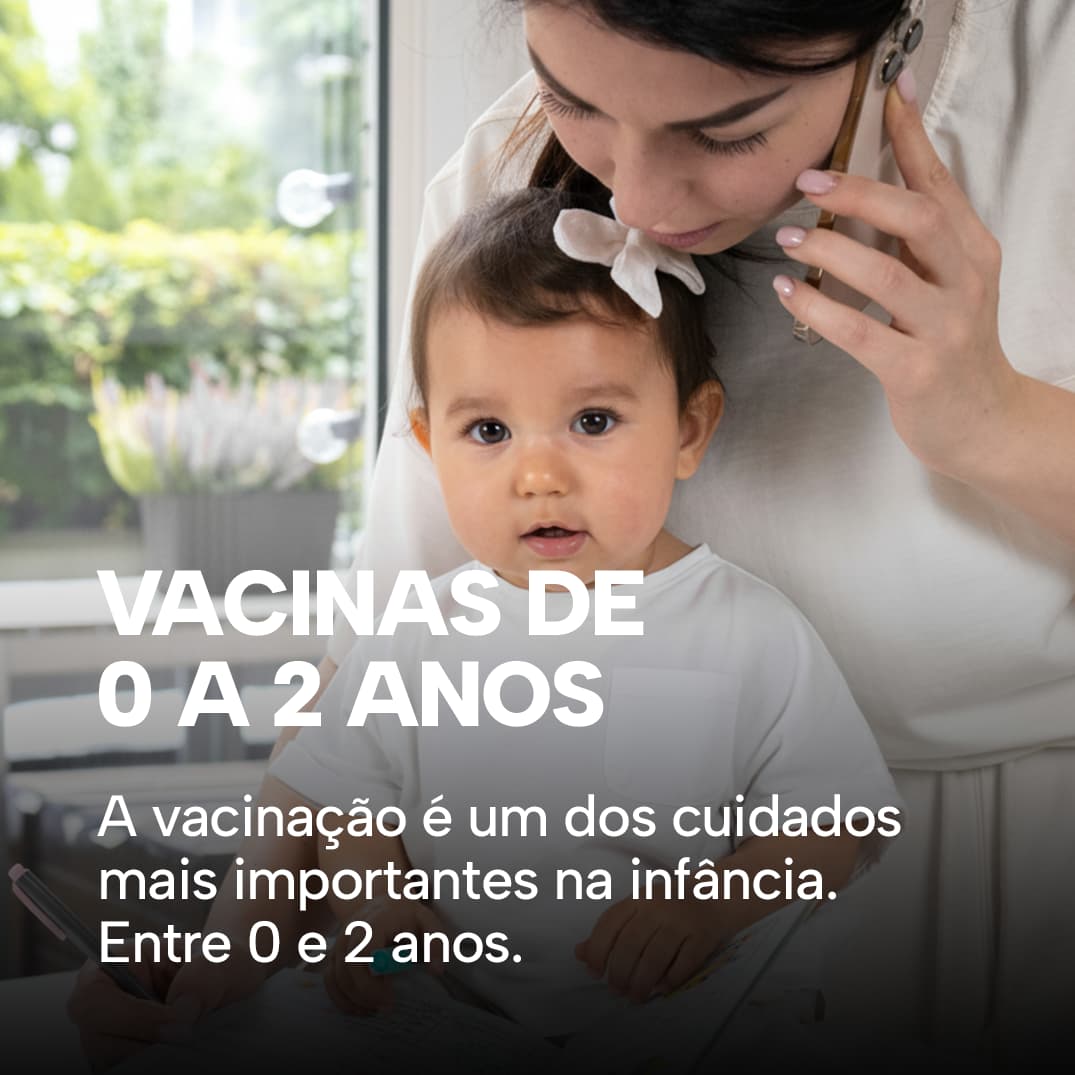 Calendário de vacinas de 0 a 2 anos: doses, reações e dicas de cuidado