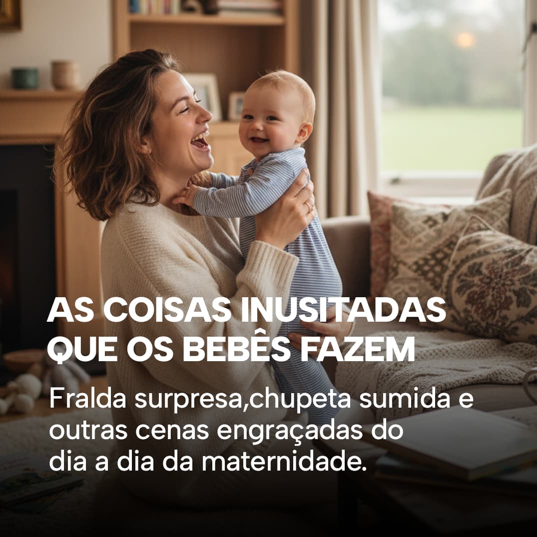 As coisas inusitadas que os bebês fazem