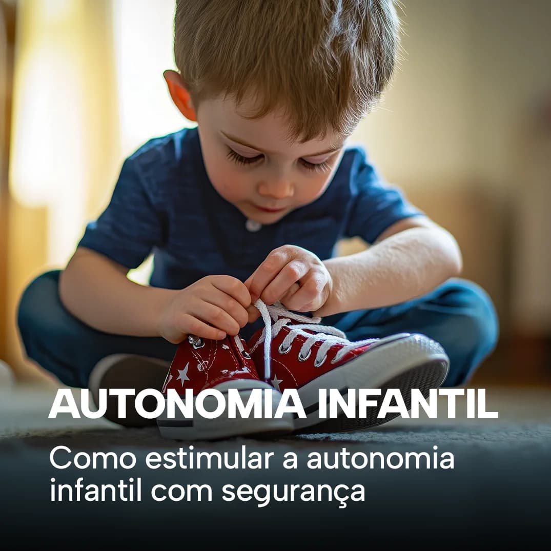 Autonomia infantil: confiança, supervisão e afeto