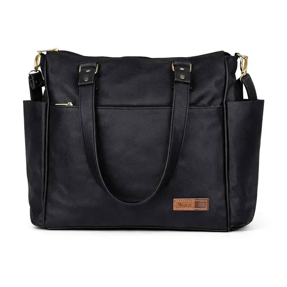 Bolsa Mochila Maternidade 2 em 1 Corah Preta