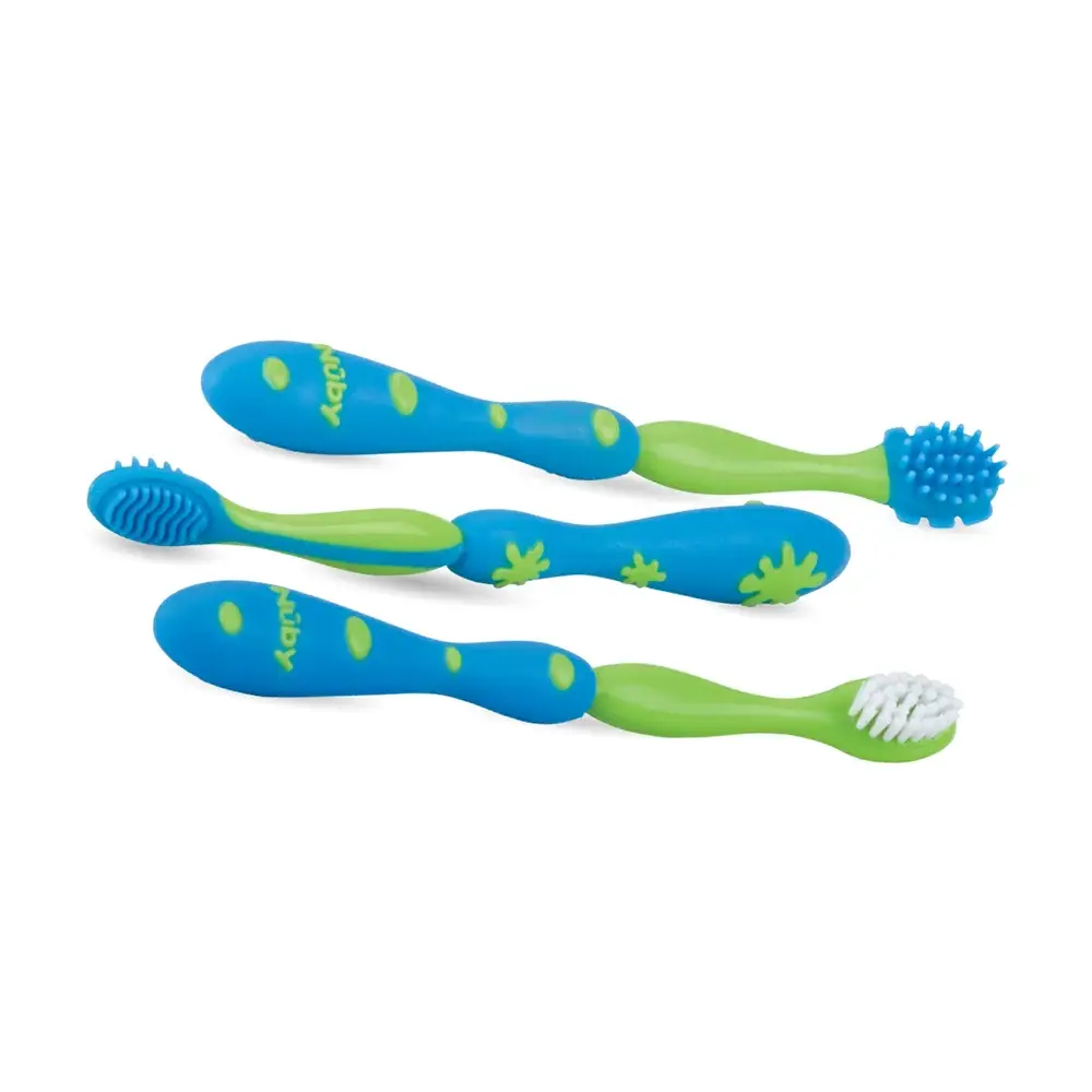 Kit de Cuidado Oral 3 Estágios - Azul