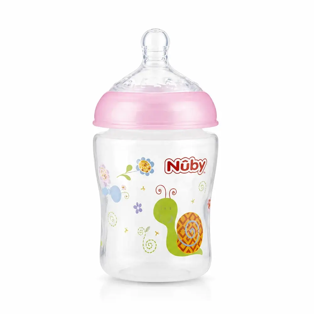 Mamadeira Bico Anatômico 270ml - Rosa