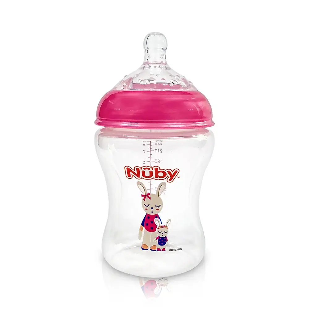 Mamadeira que Brilha no Escuro 270ml - Rosa