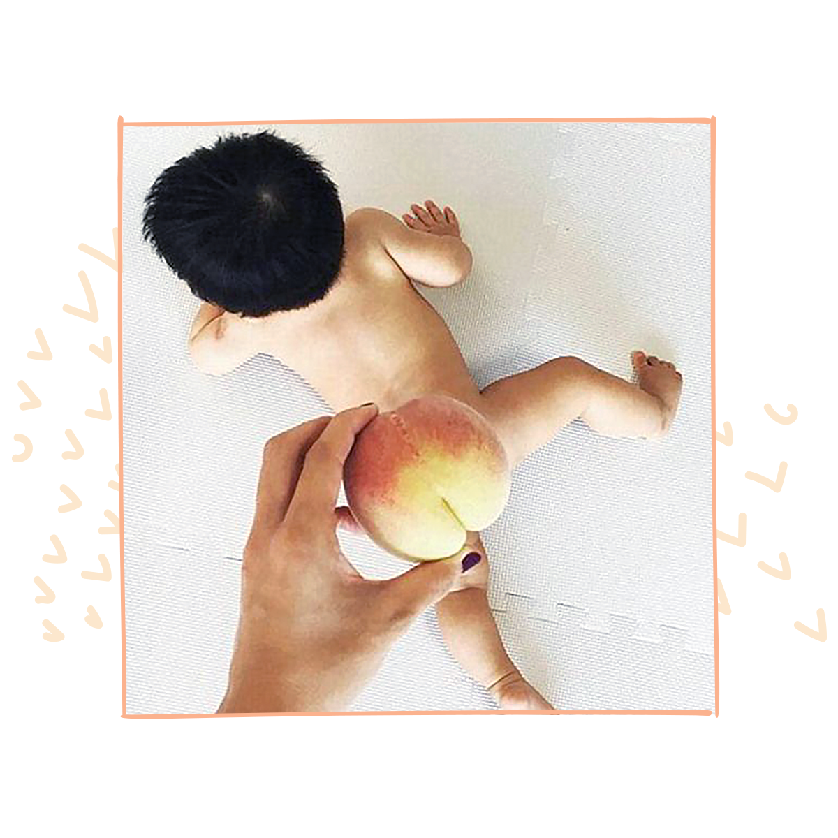 Fotos criativas para fazer em casa com o bebê! Faça fotos com frutas