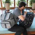 bolsa maternidade usealce le baby preta