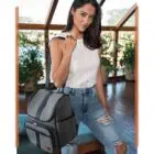bolsa maternidade usealce le baby preta