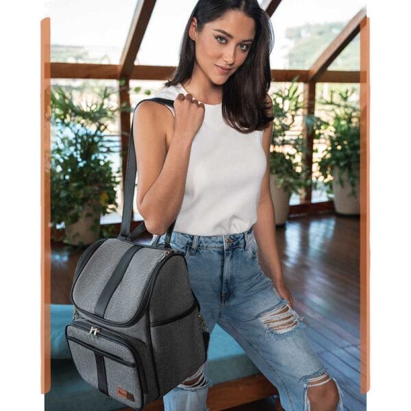 bolsa maternidade usealce le baby preta