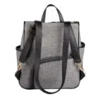 bolsa maternidade usealce lebaby preta costas