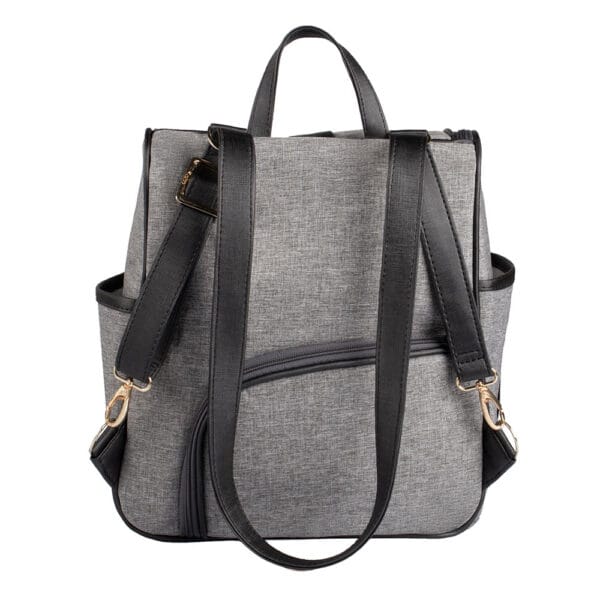 bolsa maternidade usealce lebaby preta costas