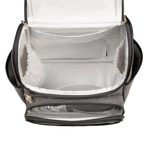 bolsa maternidade usealce lebaby preta interno