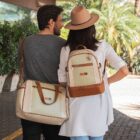 bolsa maternidade usealce londres pistache