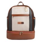 mochila maternidade usealce londres clássica frente