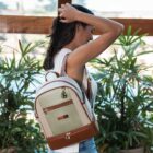 mochila maternidade usealce londres pistache