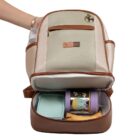 mochila maternidade usealce londres pistache frasqueira