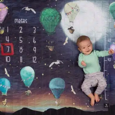 Tapete Mesversário Sonhe Alto