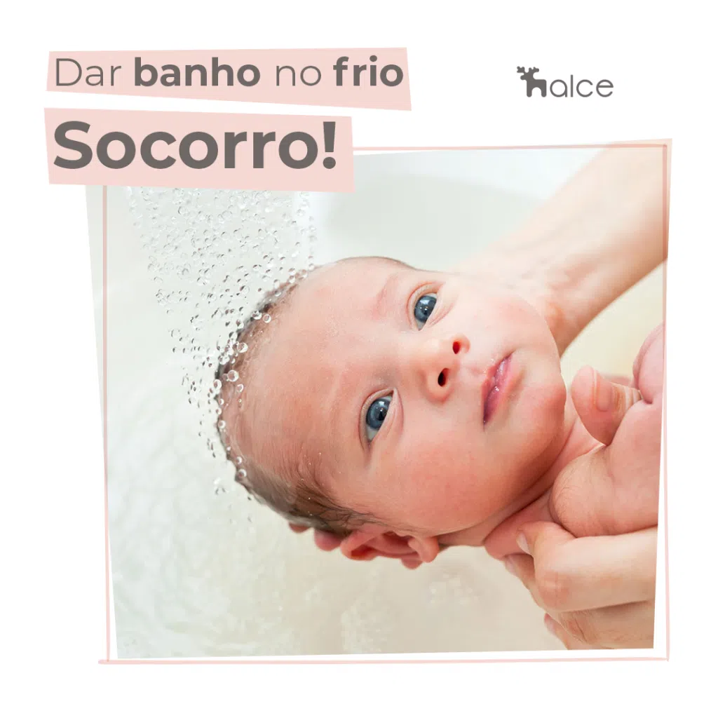 Como dar banho no bebê nos dias frios