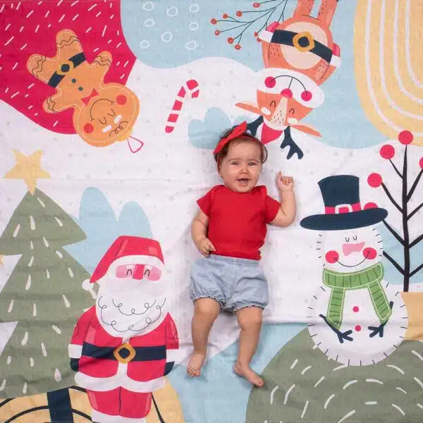 cenário mesversario usealce natal encantado