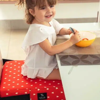 Assento de Alimentação (elevação) e Cinto Amore