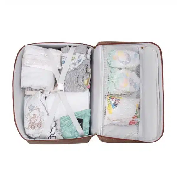 Kit Maternidade Lebaby Cappuccino 3 peças - Imagem 10
