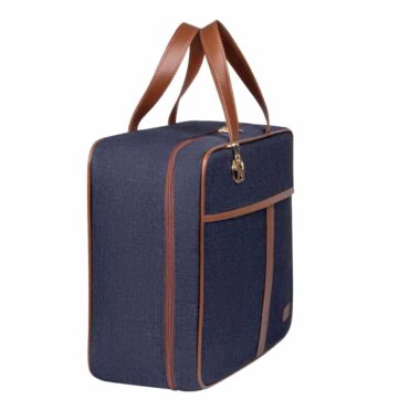 Kit Maternidade Mochila e Mala Jeans Lebaby