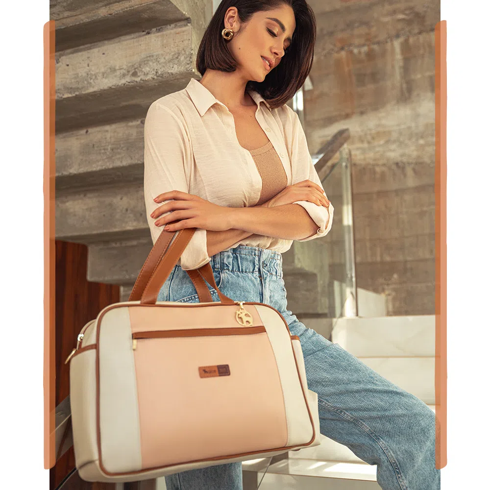 Bolsa Maternidade Londres Rose - Imagem 6