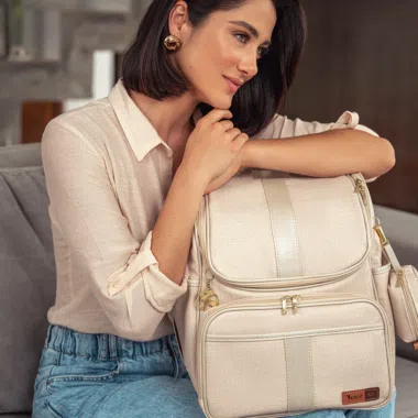 Kit Maternidade Lebaby Nude 3 peças