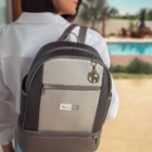 Mochila Maternidade Londres Cinza