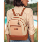 Kit Maternidade Bolsa Mala e Mochila Londres Rose