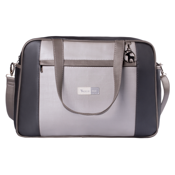 Kit Maternidade Bolsa Mala Mochila Londres Cinza - Imagem 2
