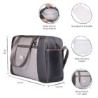 Kit Maternidade Bolsa Mala Mochila Londres Cinza