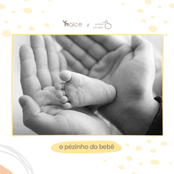 Primeira roupinha usada pelo bebê