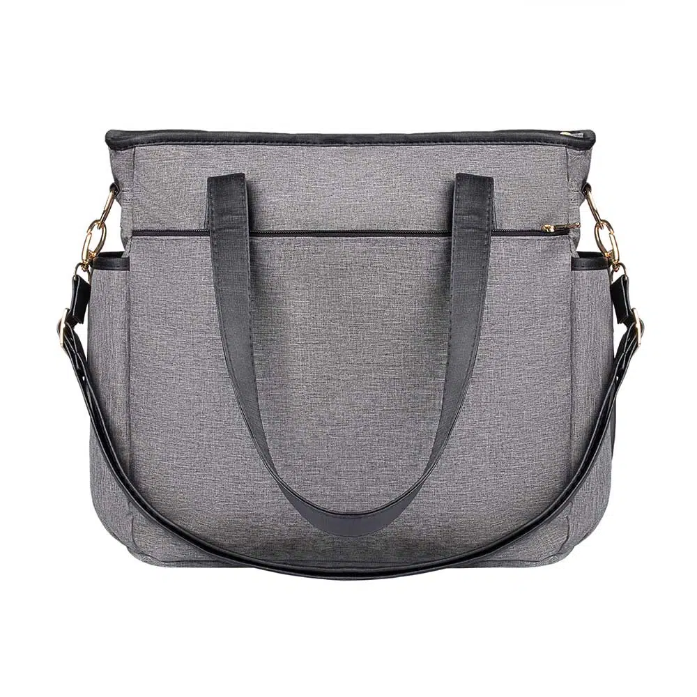 Bolsa Maternidade Lebaby Cinza Mescla Bolsa Maternidade Lebaby Cinza Mescla - Imagem 3