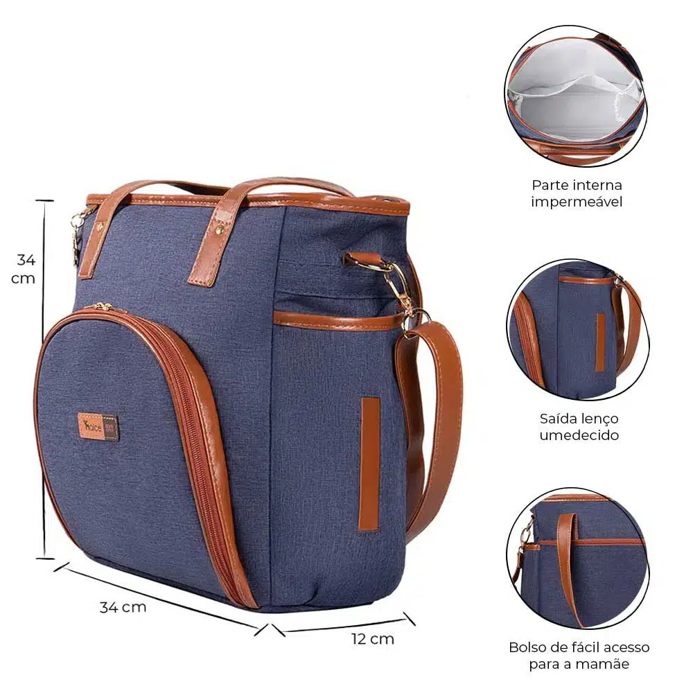 Kit Lebaby 7 Peças Jeans Kit Lebaby 7 Peças Jeans - Imagem 3