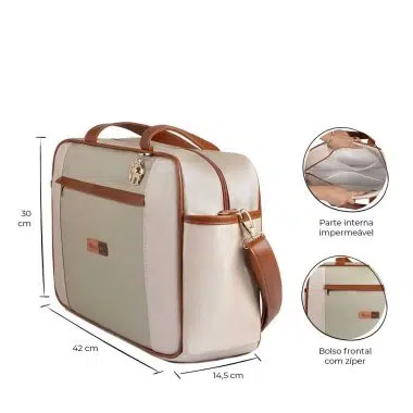 Bolsa Maternidade Londres Pistache