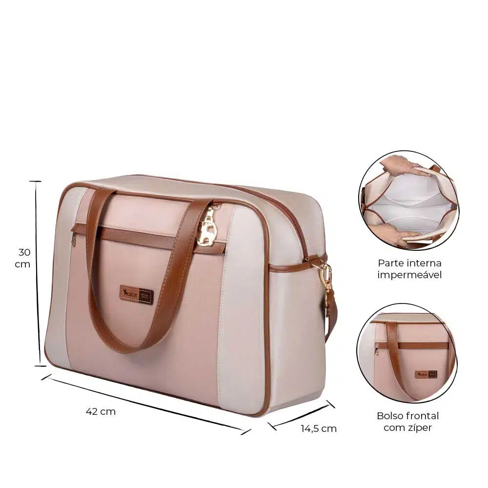 Bolsa Maternidade Londres Rose - Imagem 2