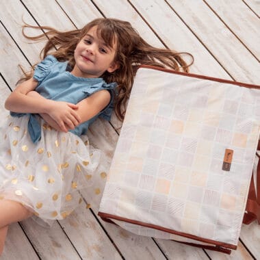 Kit Bolsa Maternidade Alce Bag e Trocador Portátil Ocre