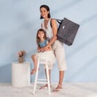c bolsa maternidade alce bag poa color