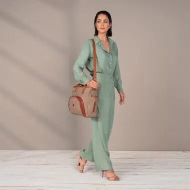 Bolsa Maternidade Lebaby Cappuccino