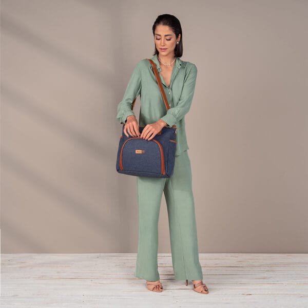 c bolsa maternidade usealce le baby jeans