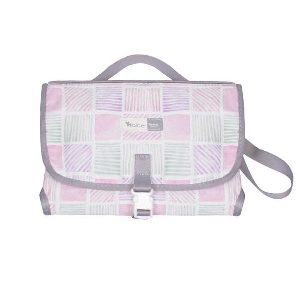 trocador portatil de bebe com porta fraldas alce candy