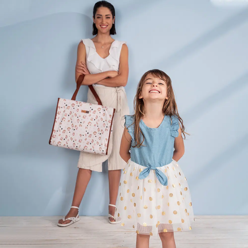 Kit Bolsa Maternidade Alce Bag e Trocador Portátil Oncinha c bolsa maternidade alce bag oncinha